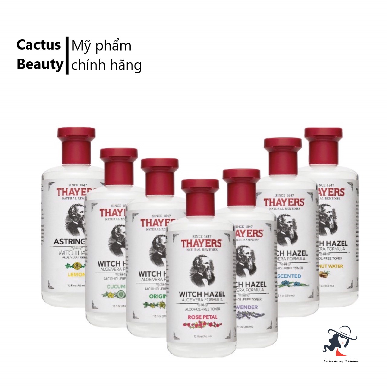 Nước hoa hồng Thayers Alcohol Free Witch Hazel Toners