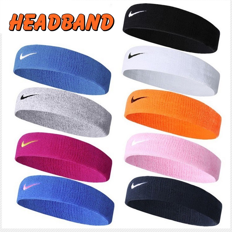 Headband Nam Nữ Băng Đô Thể Thao Dùng Tập Gym Cầu Lông Bóng Chuyền Bóng Rổ Chạy Bộ Băng Đầu Thấm Chặn Mồ Hôi Trán Chơi Tennis Đạp Xe