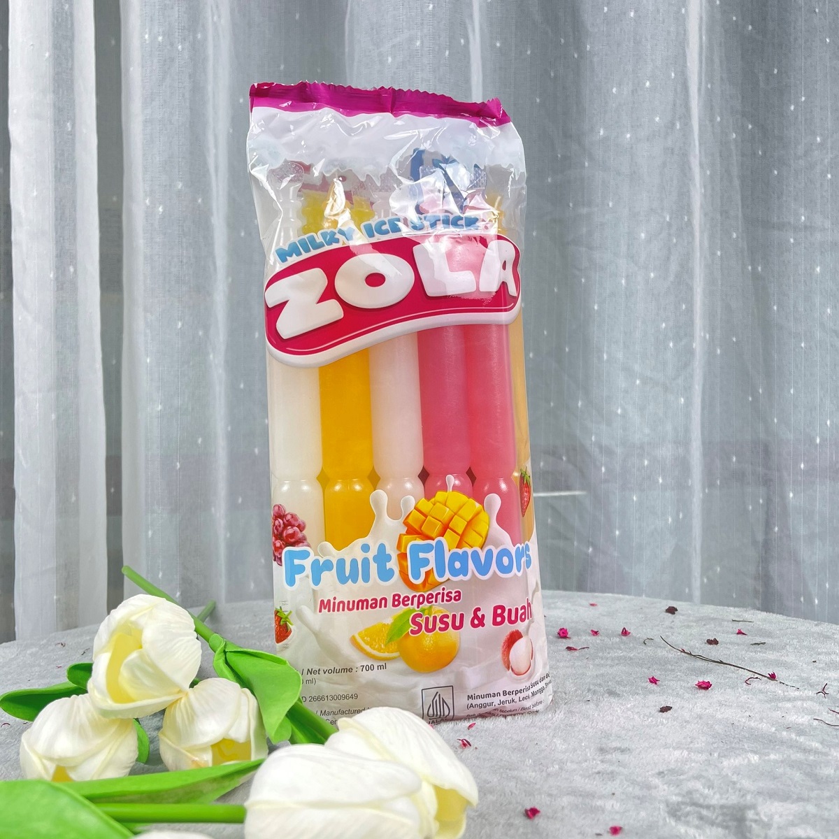 Kem sữa đá zola 700ml - indonesia
