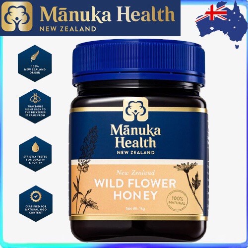 Mật ong Manuka Health Wild Flower Honey 500g - 1kg