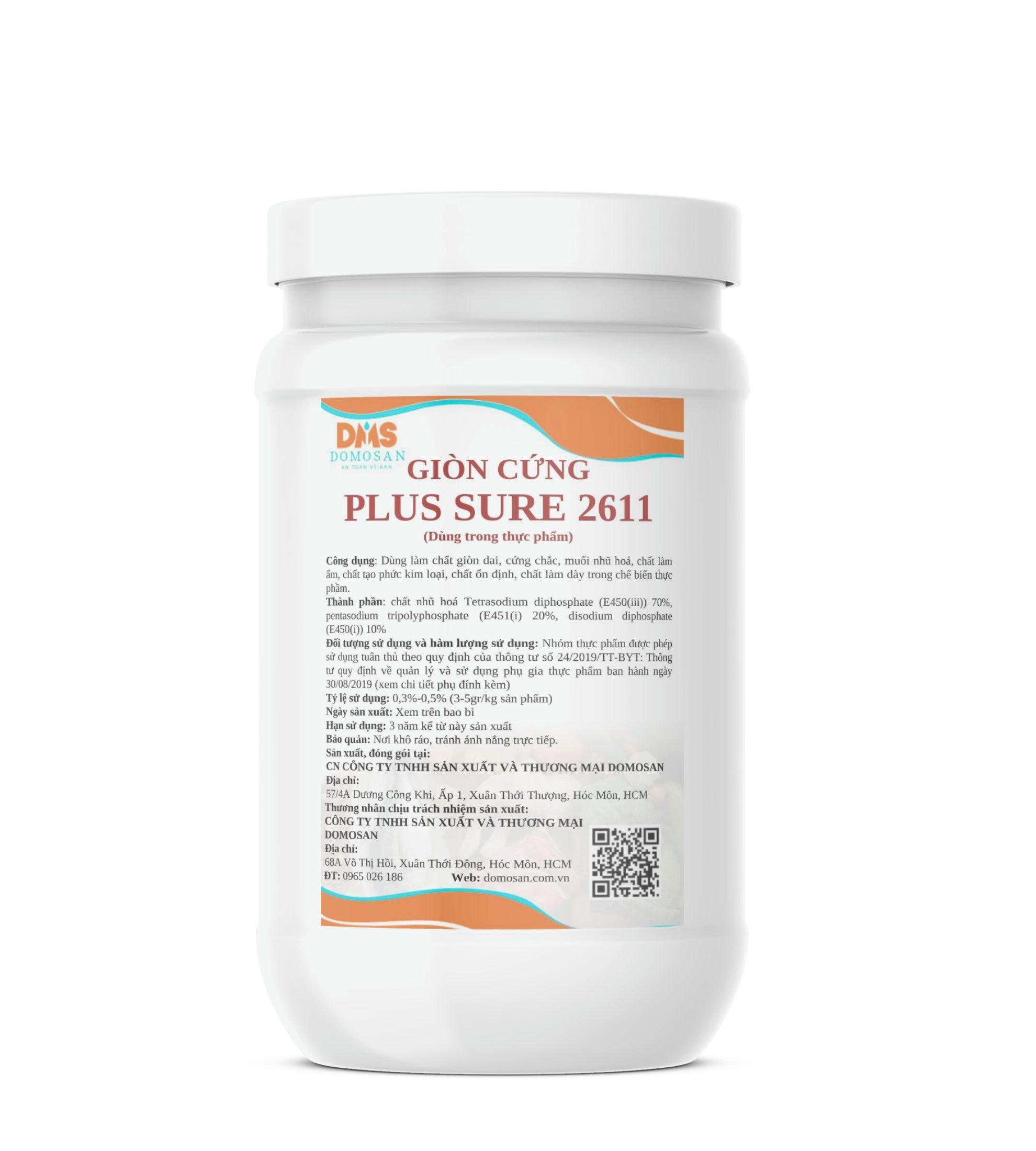 1KG GIÒN DAI CỨNG CHẮC PLUS SURE 2611 - THAY THẾ HÀN THE TẠO GIÒN DAI CỨNG CHẮC