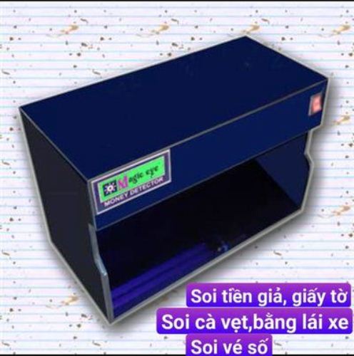 Máy soi tiền giả, giấy tờ,cà vẹt,vé số với bóng đèn UV, nhỏ gọn dễ di chuyển cắm điện - MG01