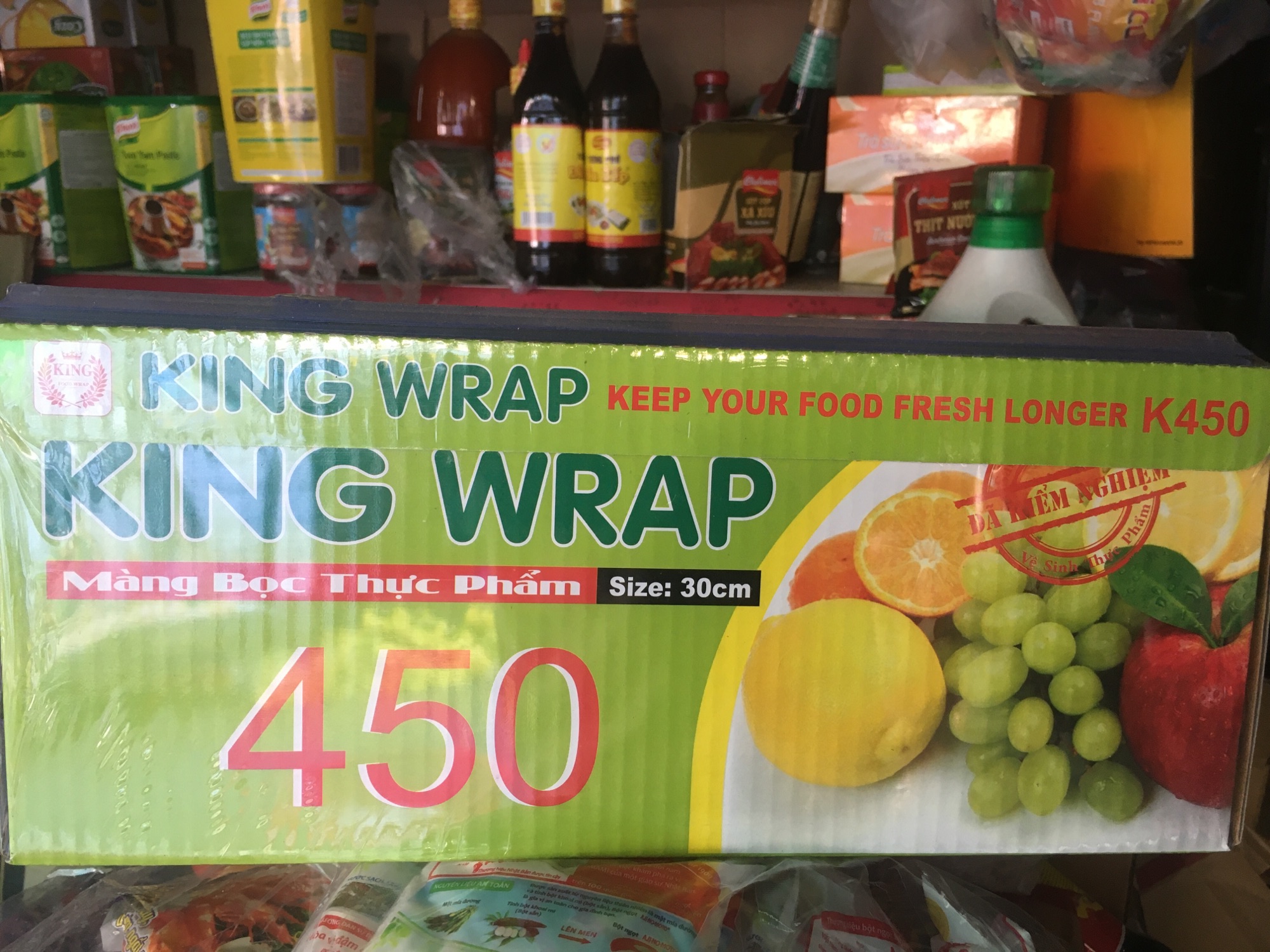 Màng bọc thực phẩm King Wrap K450 x 30cm