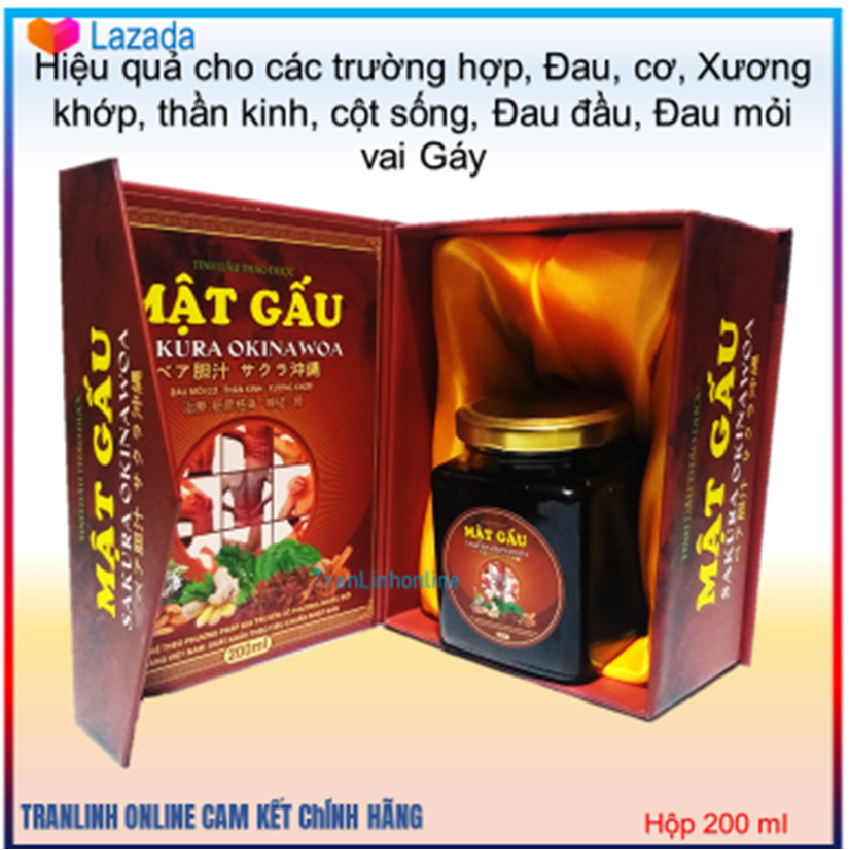 Tinh dầu thảo dược Sakura Okinawoa giảm đau nhức xương khớp, Thần Kinh, cơ, Đau đầu, nhức mỏi cơ . . . Tran linh online – hộp 200ml