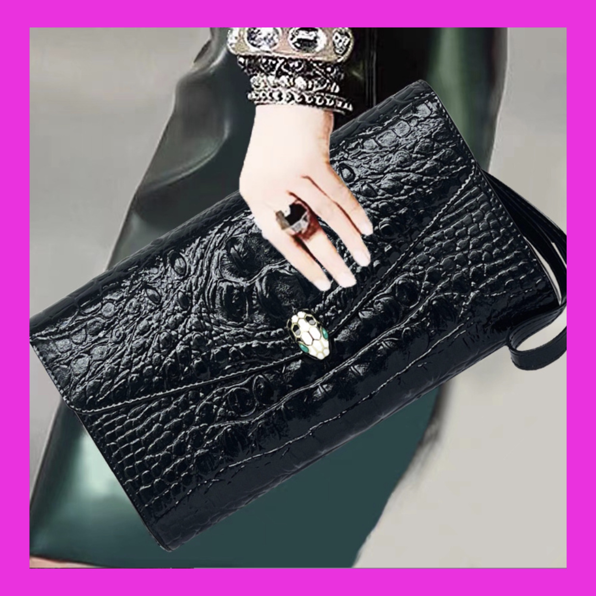 Ví Clutch nữ dự tiệc cầm tay kiêm túi xách sang trọng, thanh lịch và quý phái