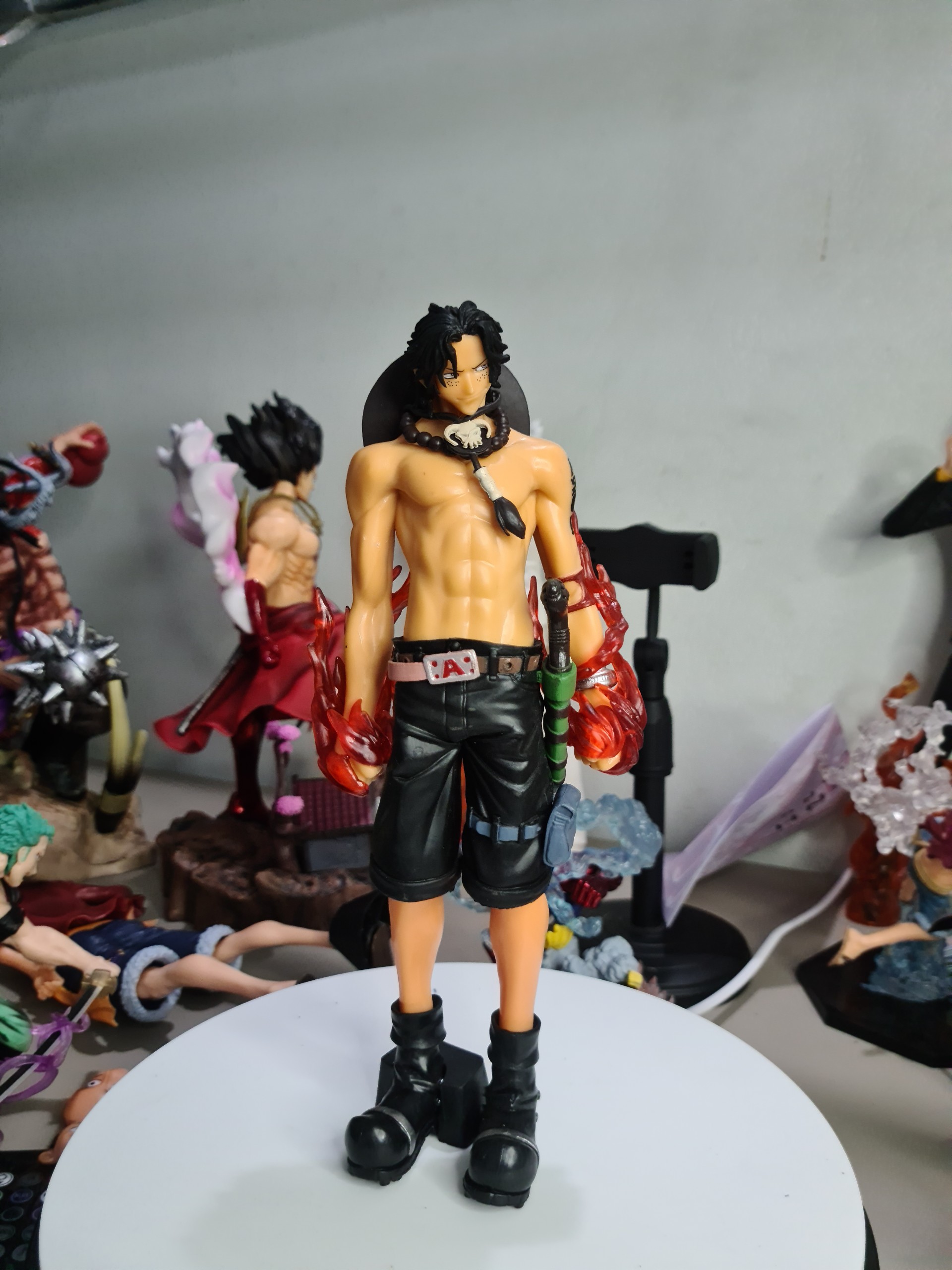 Mô hình One Piece Ace Hỏa Quyền Cao 26 cm hàng cao cấp , figure mô hình anmie one piece Ace