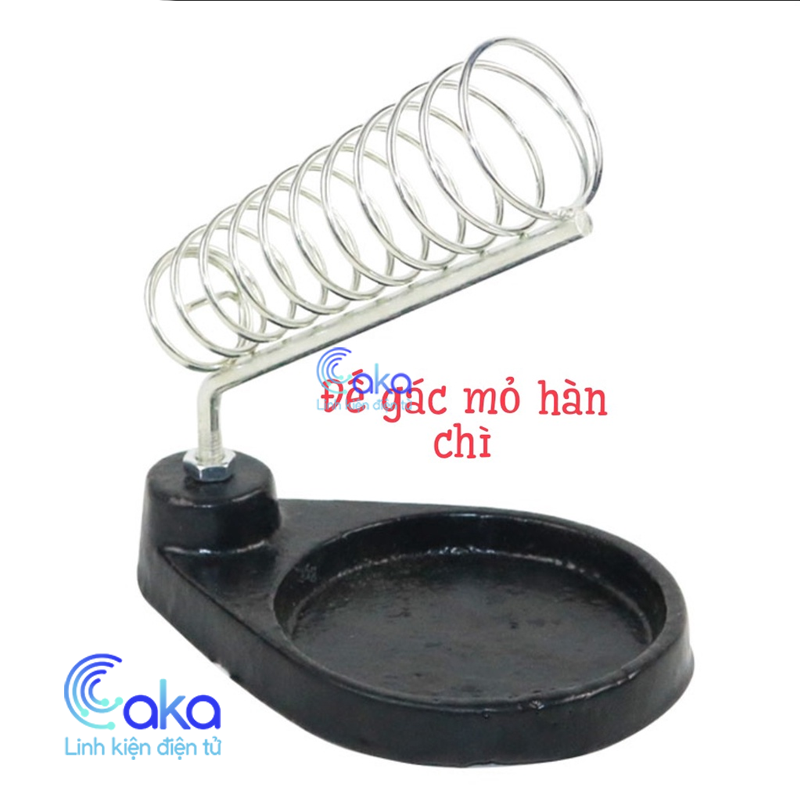 Đế gác mỏ hàn lò xo để bàn
