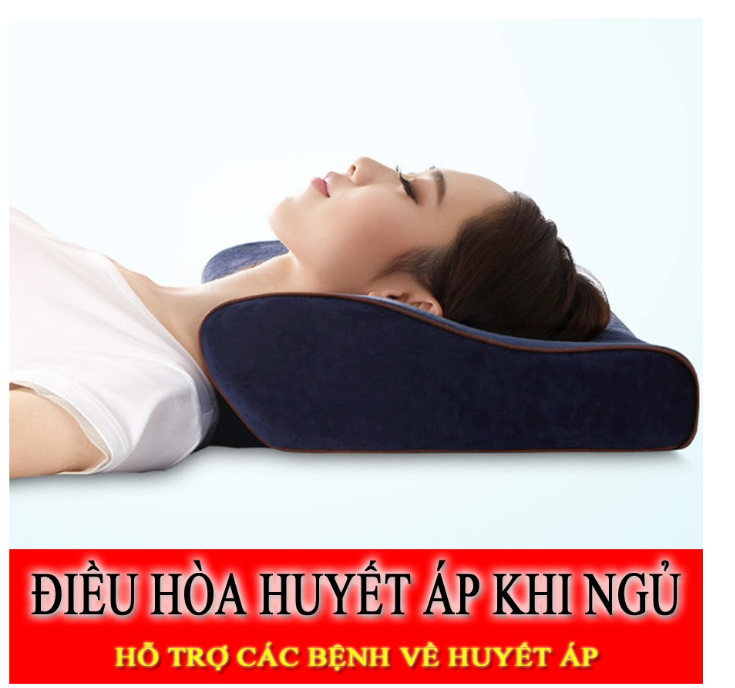 Gối Ngủ Nhật Bản Chống Ngáy + Hết Mất Ngủ Hiệu Quả Điều Hòa Huyết Áp Phòng Chống Thái Hóa Đốt Sống Cổ. Chất Liệu Cao Su Non 100% Thiên Nhiên. Bảo Hành Toàn Quốc 12 tháng