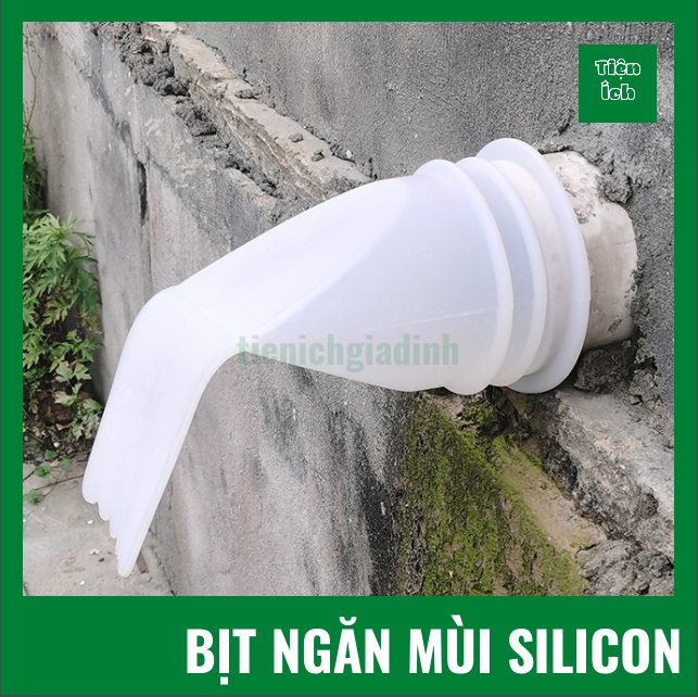 Bịt nắp cống ngăn mùi silicon chống côn trùng giảm thiểu ngập nước do thủy tirều các loại phi 48 đến phi 168