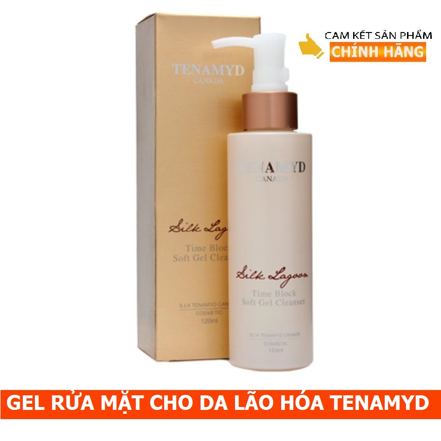 Gel rửa mặt tái tạo da Tenamyd - Time Block Soft Gel Cleanser 120ml