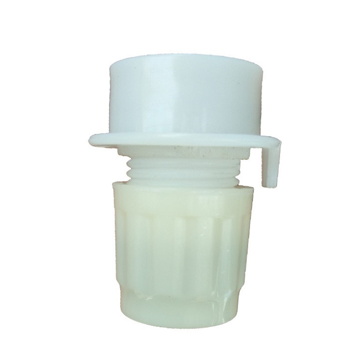 Khớp nối nhanh ra ống có phi 12mm màu trắng - 000670