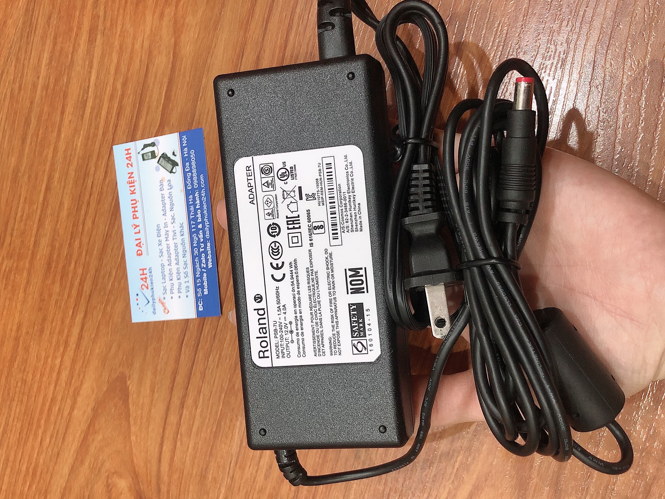 Nguồn-adapter roland psb-7u
