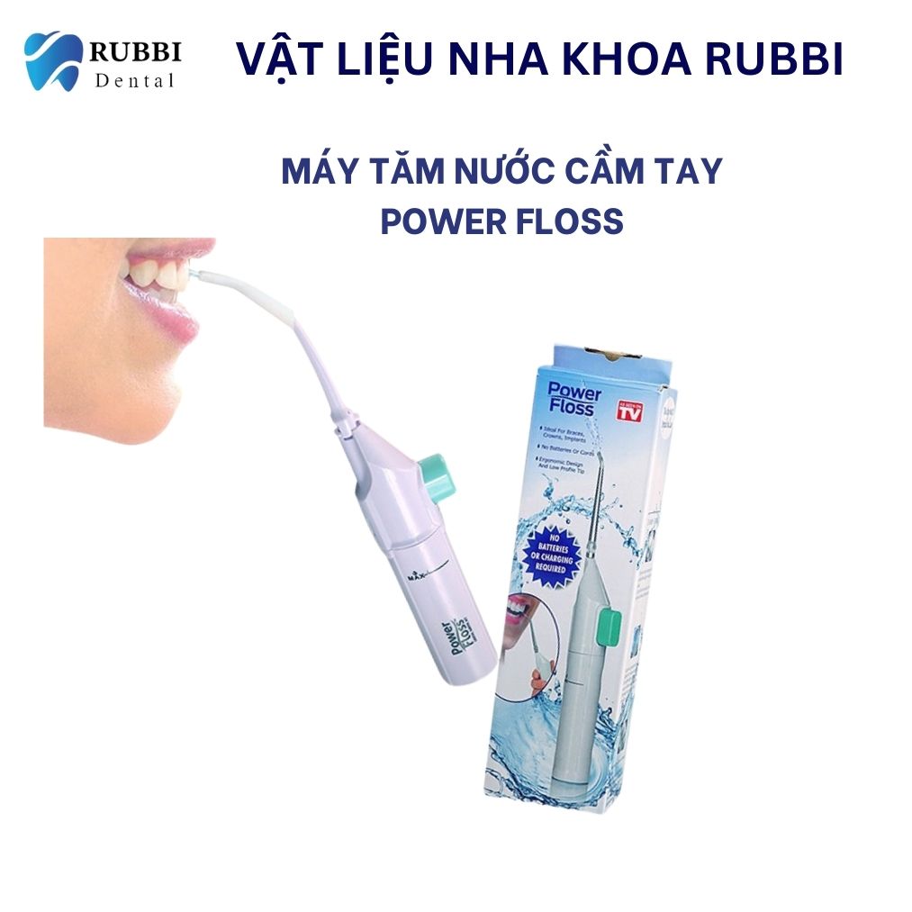 Máy tăm nước cơ, vệ sinh răng miệng Power Floss