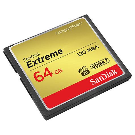 Cf sandisk extreme s 800x - 64gb