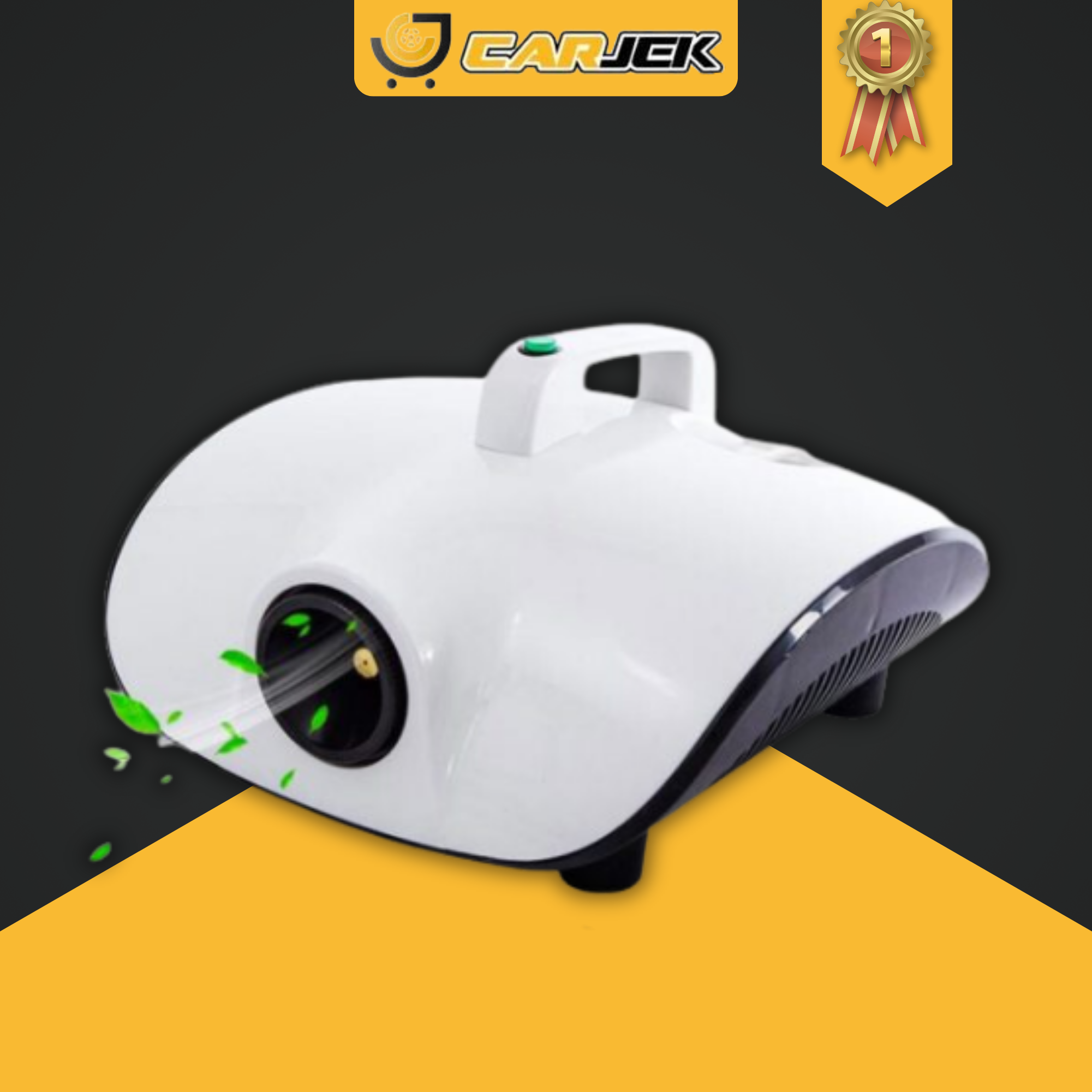 Máy khử khuẩn nano ô tô công suất lớn 1500W sử dụng tinh dầu nano phun khói tiêu diệt vi khuẩn, nấm mốc và mùi khó chịu, máy phun khói nano khử khuẩn