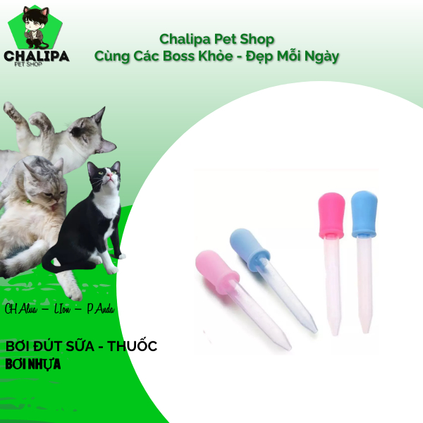 Ống đút sữa cho hamster, thỏ, bọ, sóc, chó, mèo...