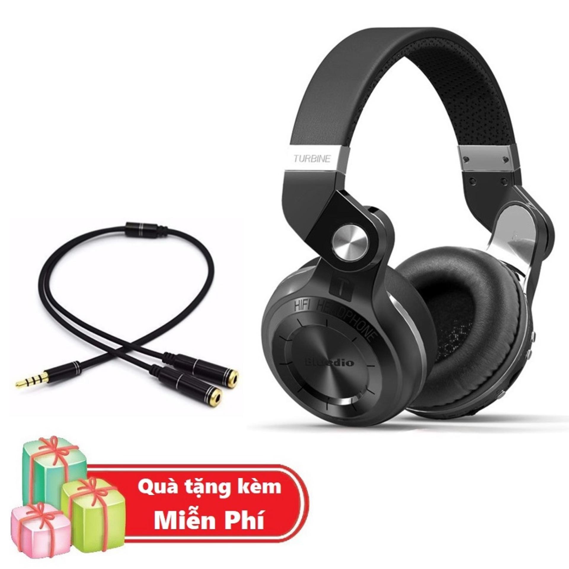 Tai nghe ốp tai Bluetooth Bluedio Turbine T2 nghe cực hay, âm thanh sống động
