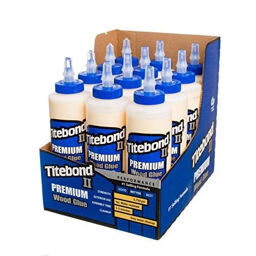 1 thùng keo dán gỗ nội thất ngoại thất titebond ii premium wood glue 473ml