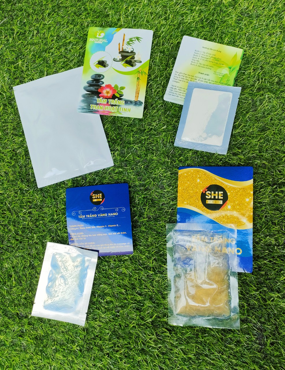 Set 4 gói tắm trắng hồng sâm saffon 𝗦𝗶𝗲̂𝘂 𝗯𝗮̣̂𝘁 𝘁𝗼𝗻𝗲 𝗕𝗔̣̂𝗧 𝗧𝗢𝗡𝗘 𝗻𝗴𝗮𝘆 𝗹𝗮̂̀𝗻 đ𝗮̂̀𝘂 𝘁𝗶𝗲̂𝗻