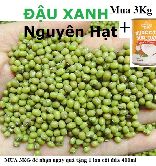 ĐẬU XANH nguyên hạt loại hạt tiêu Đậu hữu cơ An Phương - SHOP ANPHUONG