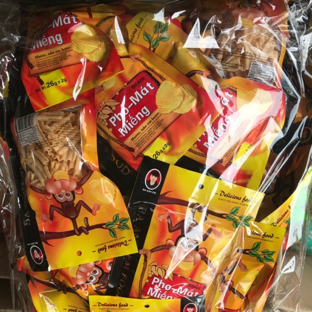 Bịch 30goi pho mát miếng giòn ngon