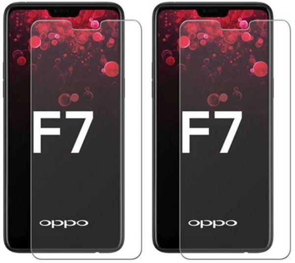 Bộ 2 Kính Cường Lực Cho Oppo F7 (Trong suốt)