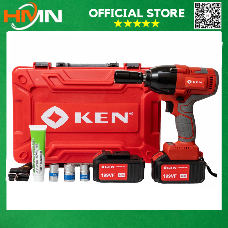 Máy bắn bu lông pin lực siết 650NM mở ốc bánh xe tay ga, ốc xe ô tô con 4 đến 12 chỗ