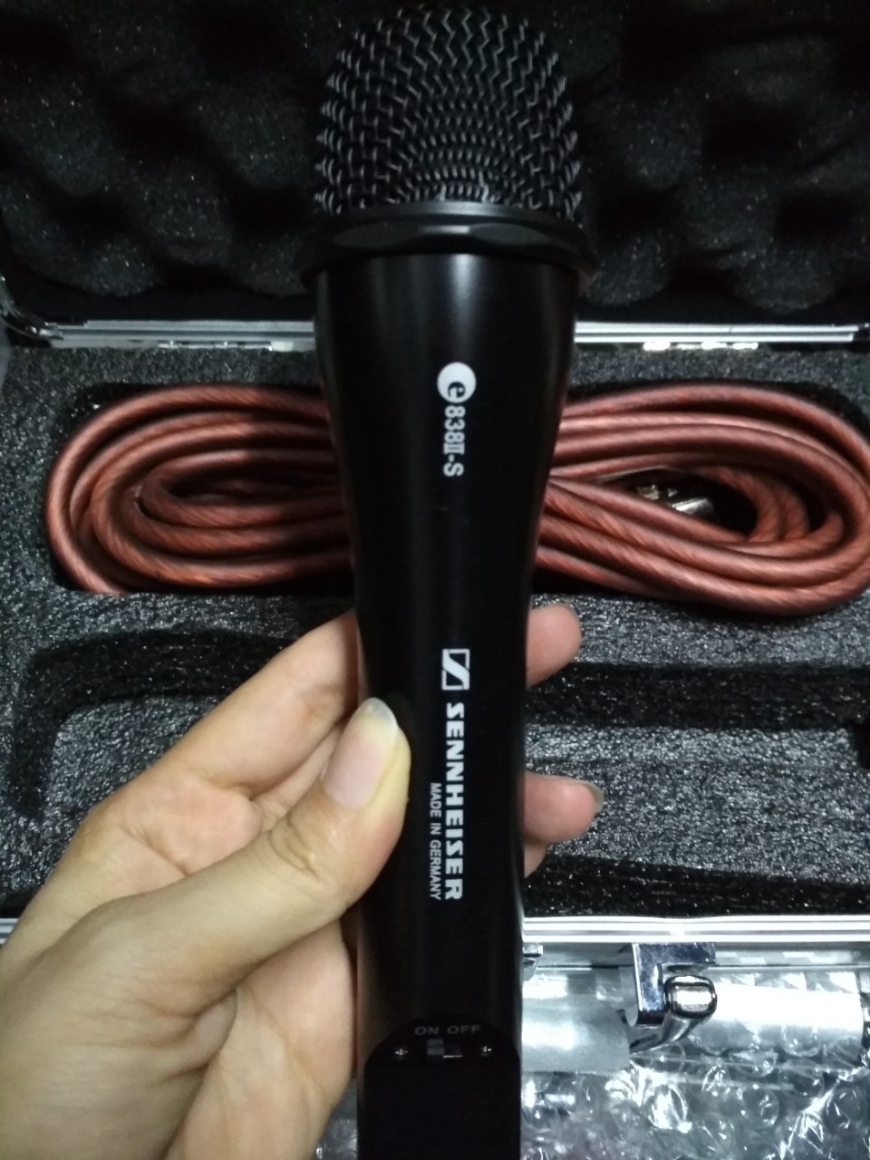Mic sennheiserr 838ii - s