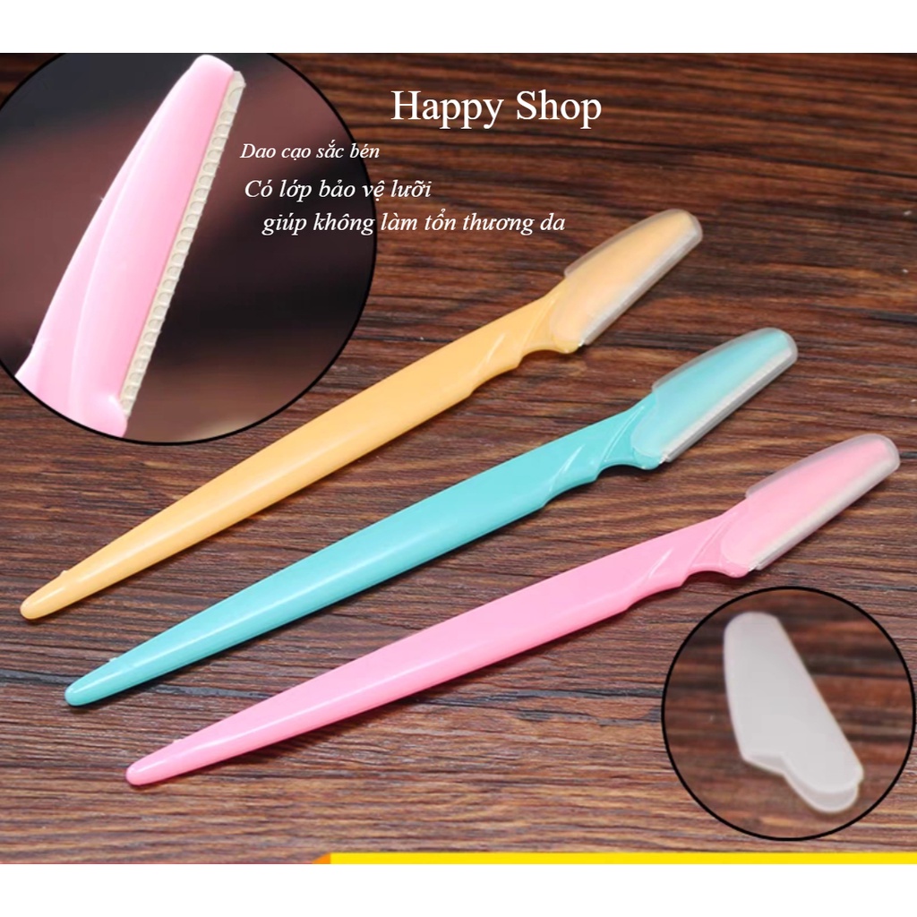 Dao cạo lông mày siêu bén, dao tỉa, cạo chân mày Hapy Shop