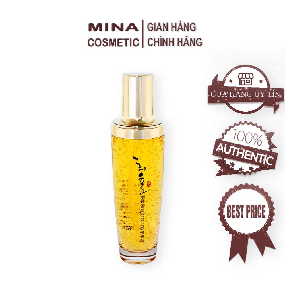 Tinh chất vàng 24K Lebelage Hee Yul Lebelage Premium Gold Essence 130ml, Serum trắng mịn da, căng bóng, mờ thâm nám