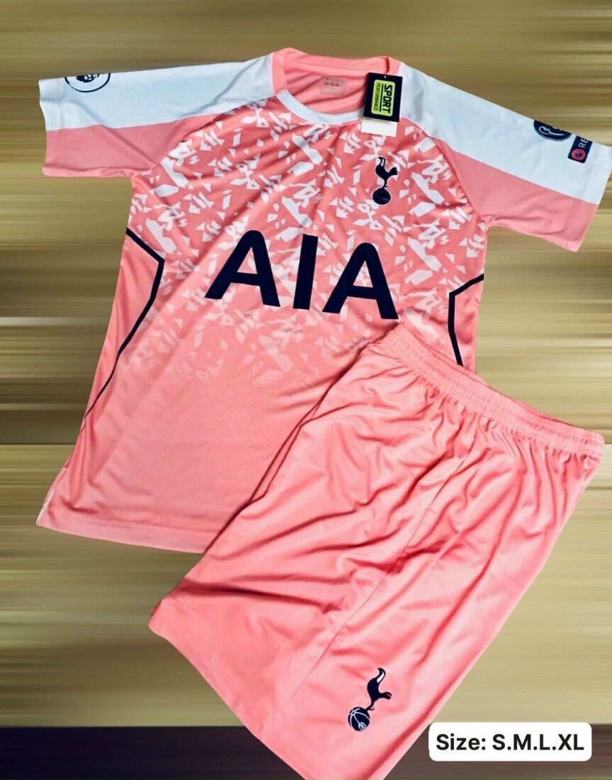 Áo bóng đá-Áo đá banh CLB Tottenham Hotspur-Tím Than