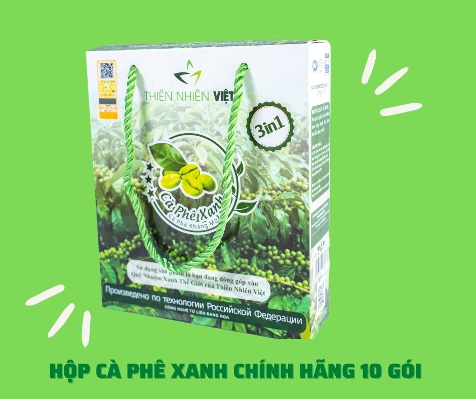Cà Phê Xanh cam kết chính hãng