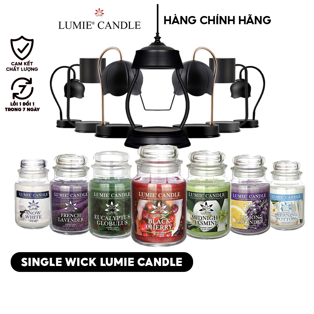 Nến Thơm Hàn Quốc Lumie Candle - Size L 630g