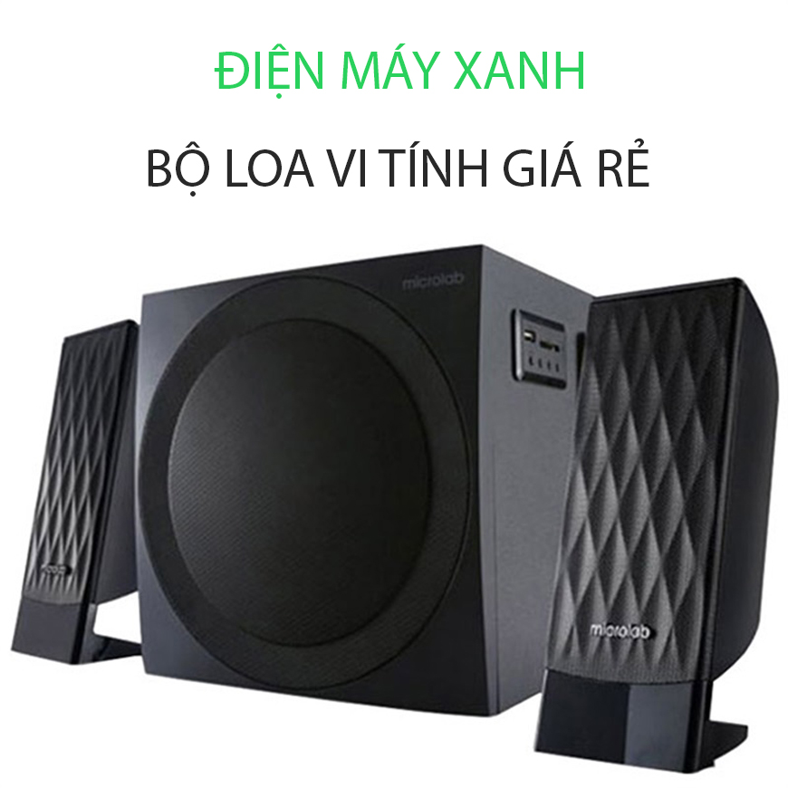 [HCM]Loa dàn  Loa du lịch  Loa máy tính đẹp nhỏ gọn - Loa vi tính Microlab M300BT gồm 3 loa riêng biệt sang trọng đẳng cấp loa bass được cho âm trầm hay và 2 loa tép cho ra âm thanh chân thật