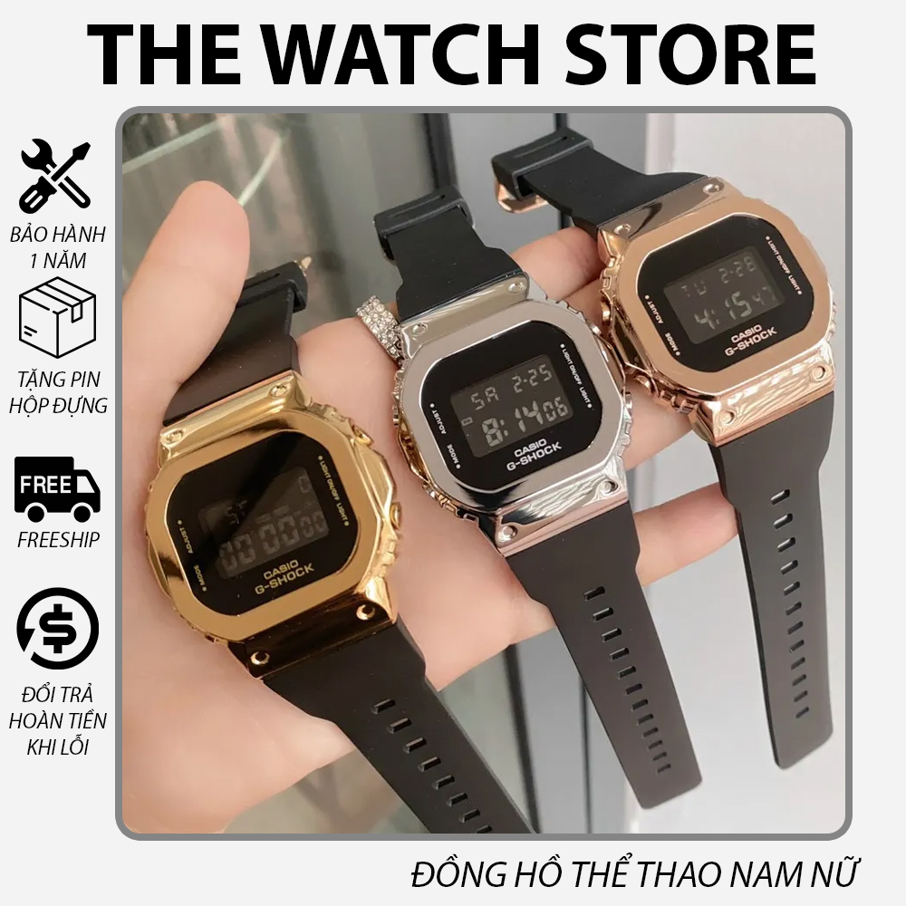 Đồng hồ Casio G-Shock Nam GM-S5600 - Bảo hành chính hãng 1 năm - Pin trọn đời