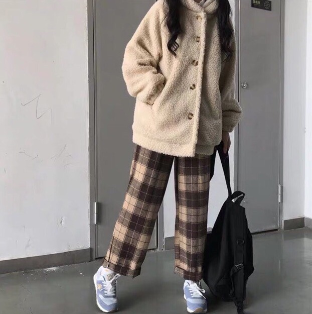 QUẦN BAGGY NỮ KẺ SỌC CARO HOT 2020