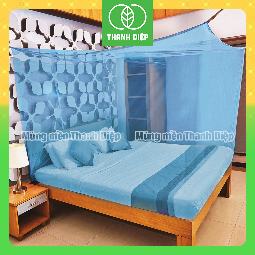 Mùng tuyn chống muỗi nhiều màu 1m2x2m, 1m6x2m, 1m8x2m, 3mx2m, 4mx2m - mùng mền thanh diệp