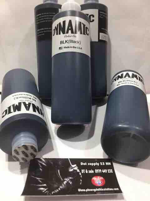 Mực xăm dynamic black 649k/1 mầu