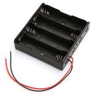 Hộp đế đựng pin 37v 18650 nối tiếp 4pin