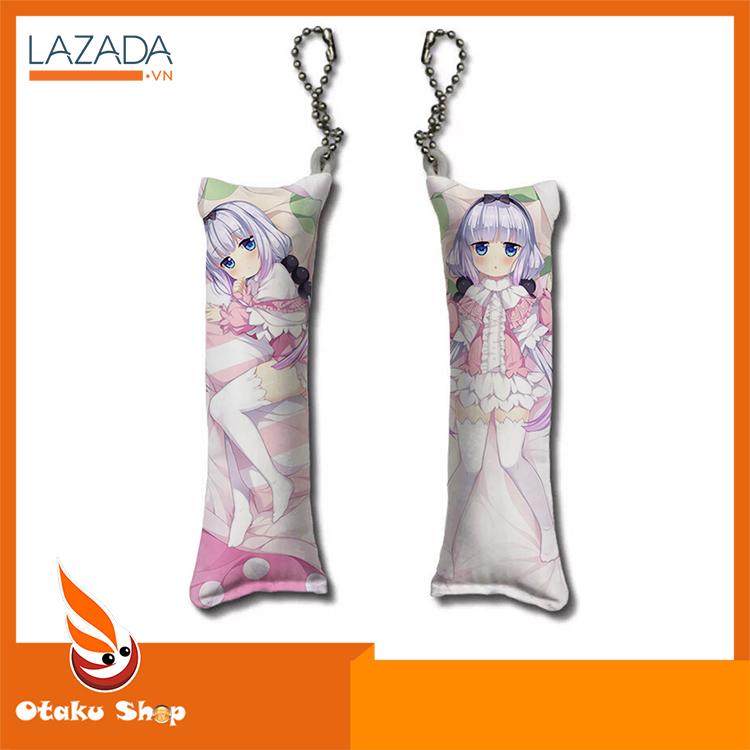 Móc khóa gối in hình Anime Kobayashi-san Chi no Maid Dragon - Miss Kobayashis dragon maid - Kanna - Otaku shop