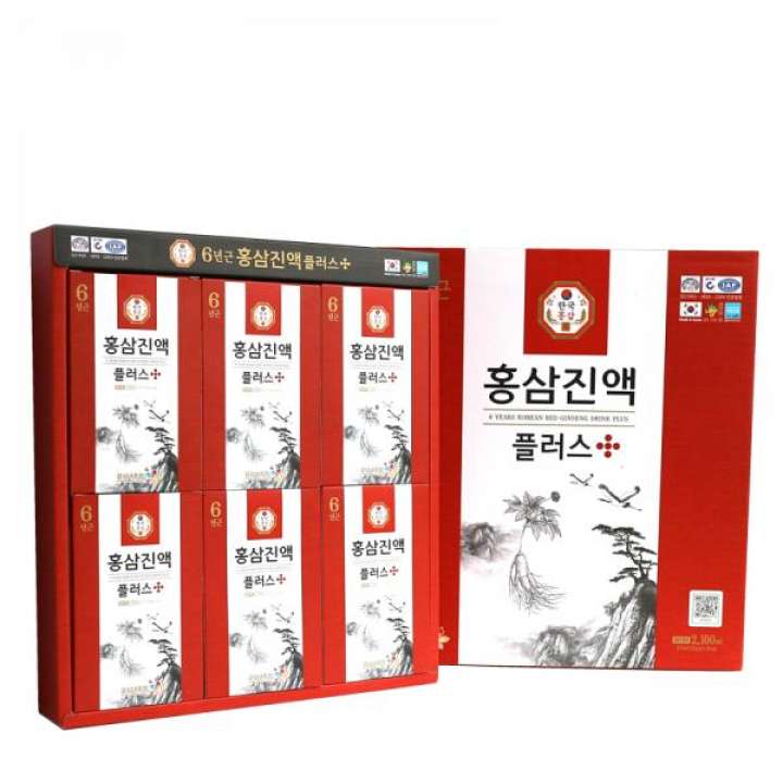 Hộp 30 gói nước tinh chất hồng sâm kumsam natural 6 years korean red ginseng drink plus -
