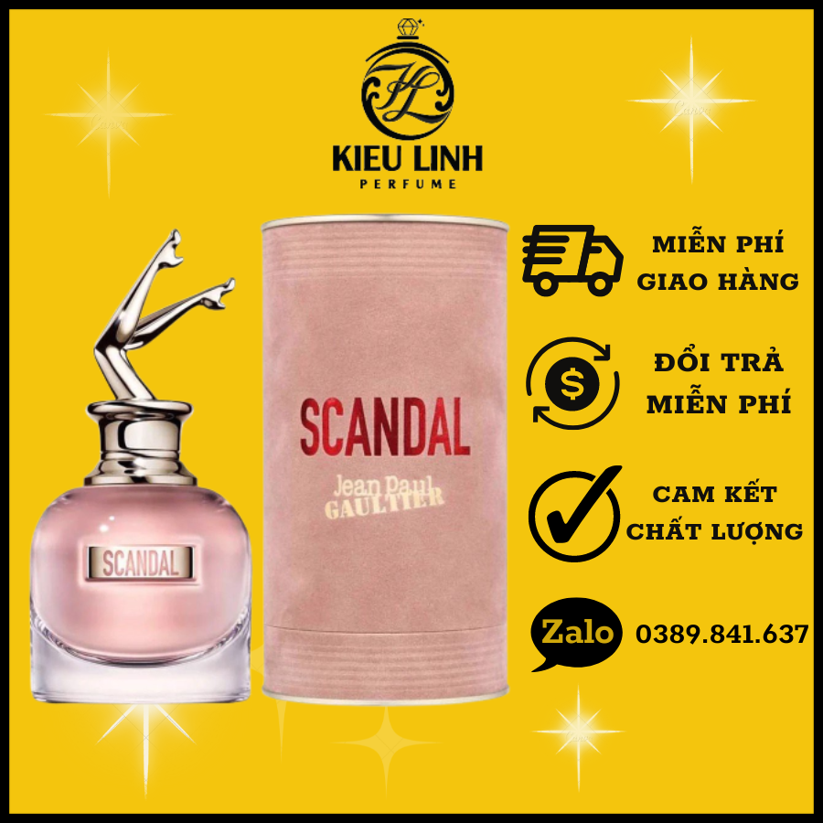 Nước Hoa Đôi Chân Dài Nữ So ScanDal 80Ml