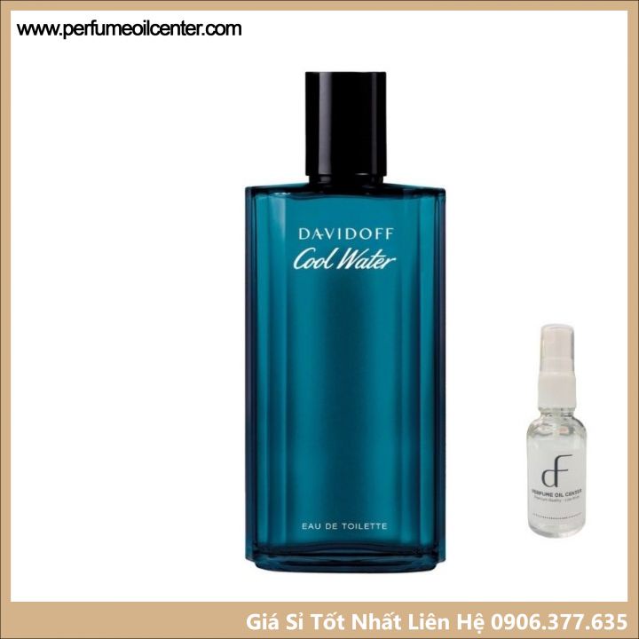 Tinh dầu davidoff 🛒 mẫu thử 5ml 🛒nước hoa davidoff cool water nam nhẹ nhàng, nam tính
