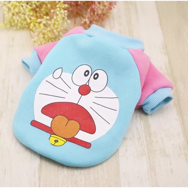 [HCM]Quần áo thú cưng - quần áo cho chó mèo hình doraemon sản phẩm đa dạng về mẫu mã kích cỡ màu sắc chất lượng tốt cam kết hàng giống với mô tả