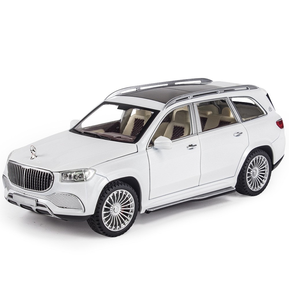 Xe mô hình Mercedes GLS600 tỉ lệ 1:24 hãng Chimei chất liệu hợp kim, có đế trưng bày
