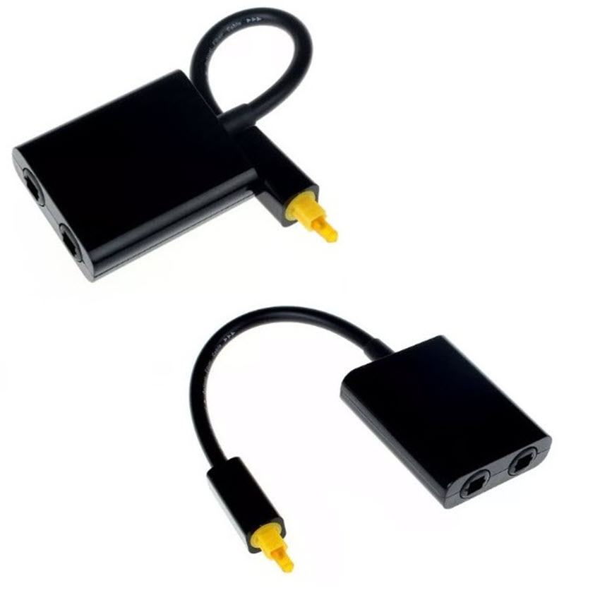 Toslink 1 to 2 chia cổng Quang Audio 1 ra 2