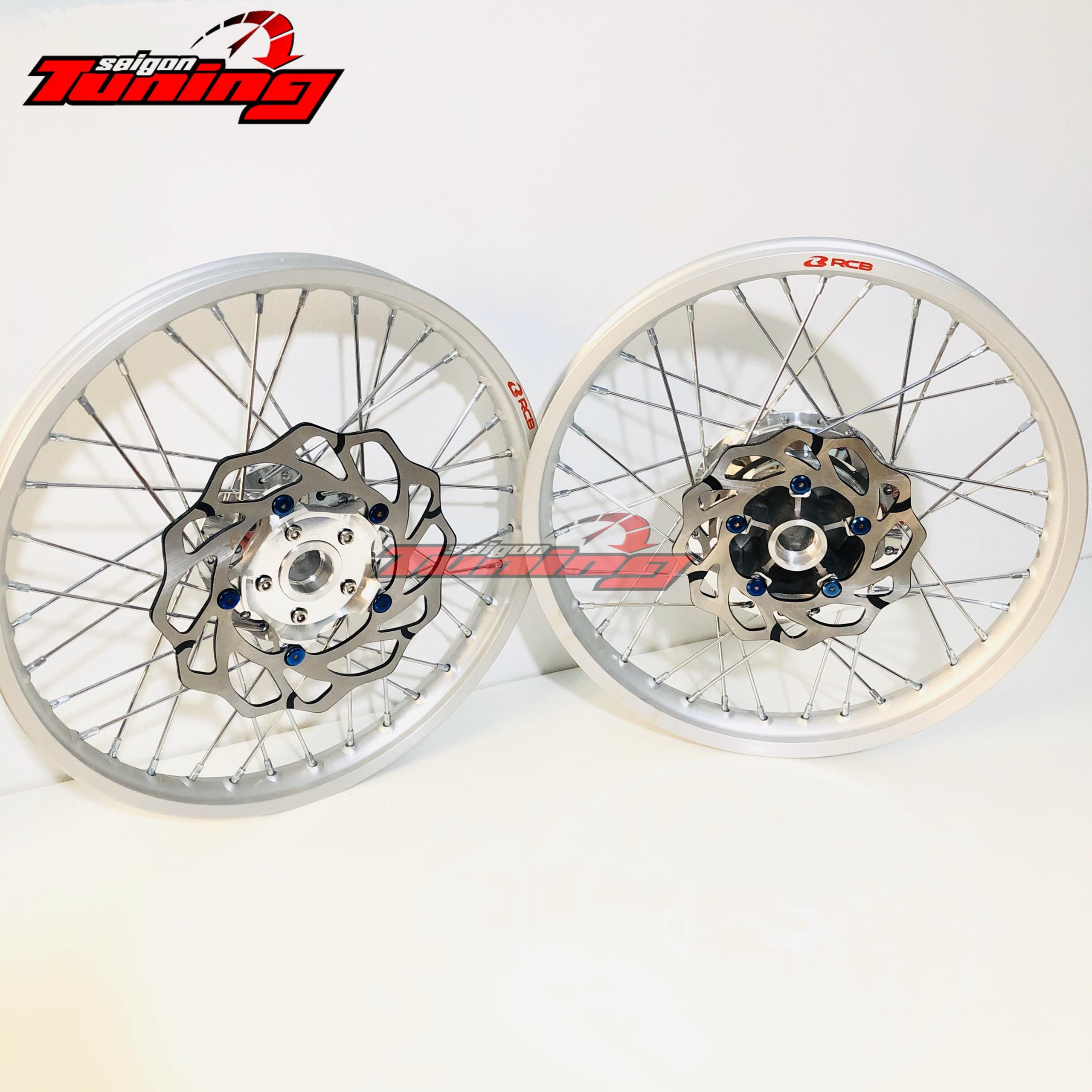 [HCM]BỘ MÂN RCB NIỀNG TRẮNG DÀNH CHO EXCITER WINNER SONIC RAIDER (FULL PHỤ KIỆN HÌNH ẢNH THỰC TẾ )