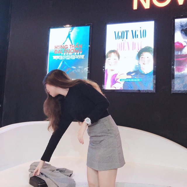 Áo thun gân tay dài ruchan