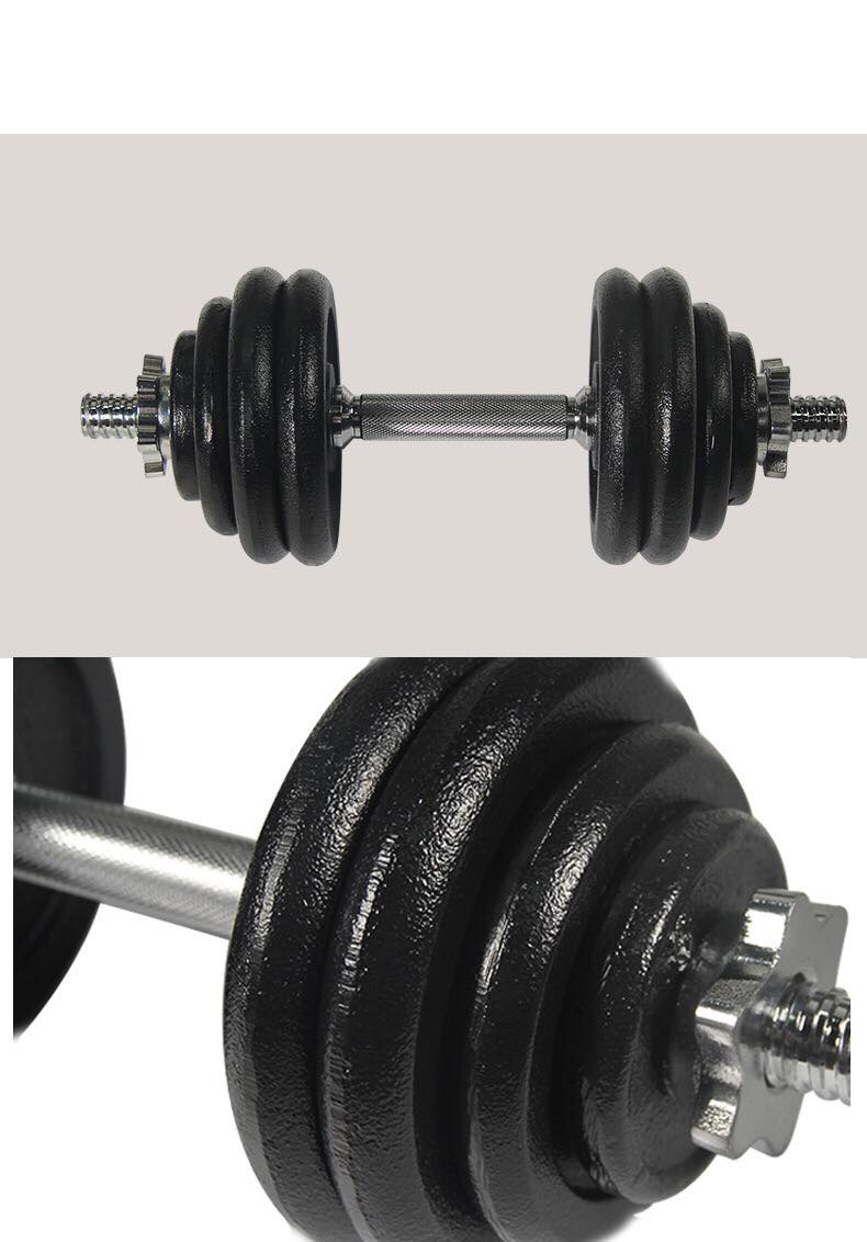 BỘ 1 TẠ THÁO LẮP 22KG ( 2 MIẾNG TẠ GANG 5KG, 2 MIẾNG 3KG, 2 MIẾNG 2KG )