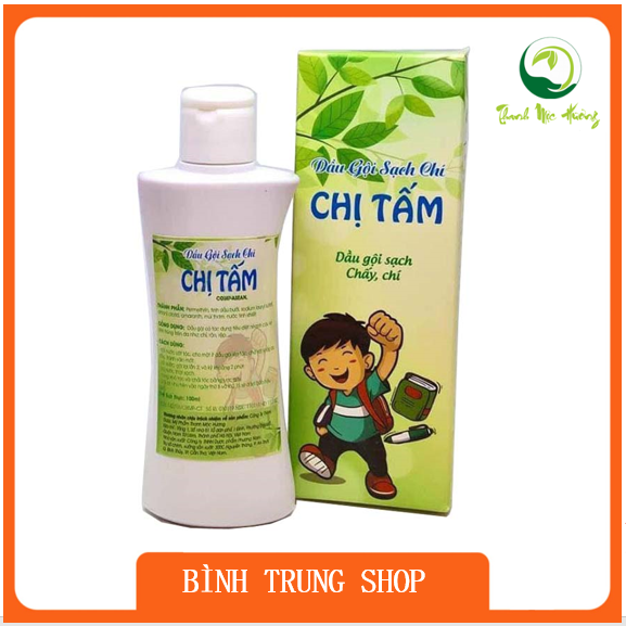 Dầu Gội T rị Chấy Mẹ Tấm, T rị Gầu, Giúp Mượt Tóc Thanh Mộc Hương